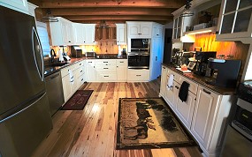 Cabin Vacation Rental - Kitchen