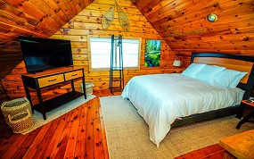 Loft Suite - The Flying Squirrel Lodge